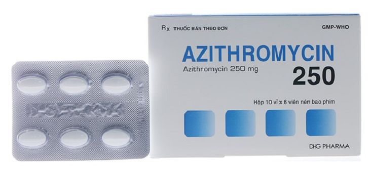 Azithromycin dùng để điều trị viêm tai giữa cấp nếu người bệnh dị ứng với penicillin