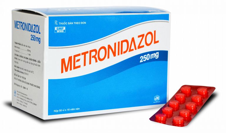 Metronidazole trị viêm dạ dày HP