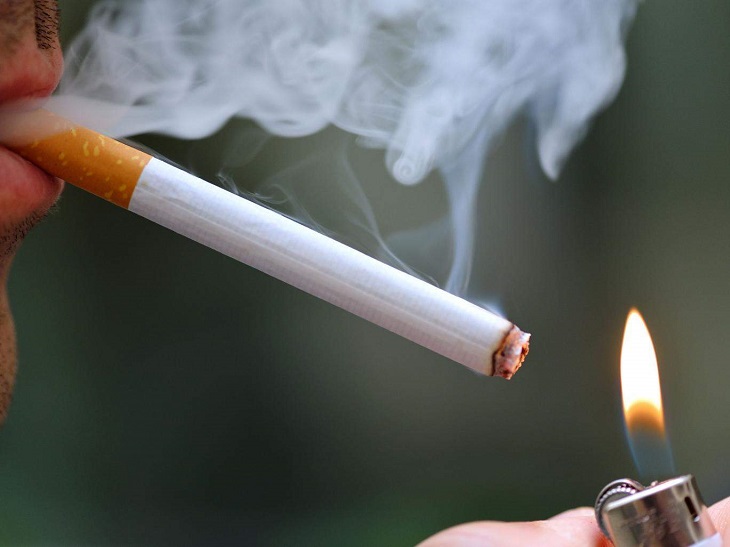 Hút thuốc lá thường xuyên là một trong những tác nhân gây rối loạn tạm thời