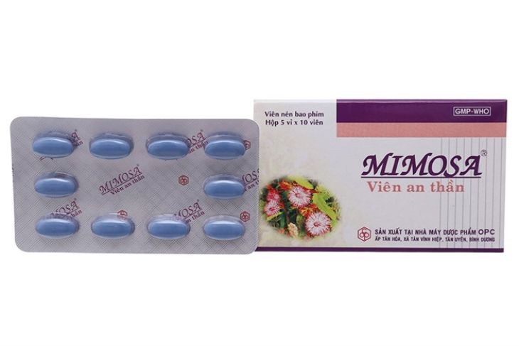 Thuốc an thần Mimosa được bào chế từ các dược liệu từ thiên nhiên