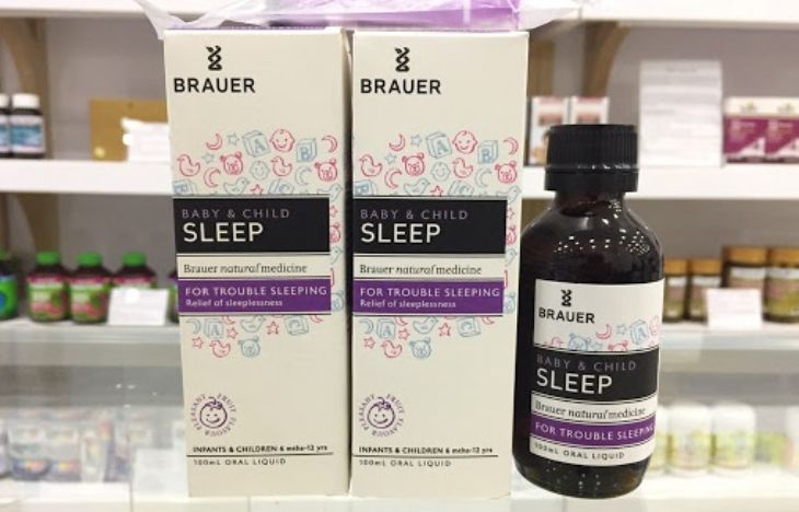 Thuốc an thần cho bé ngủ ngon Brauer Sleep có xuất từ Úc