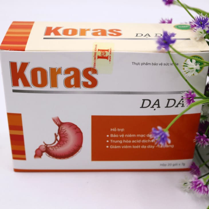 Thông tin thuốc dạ dày Koras 