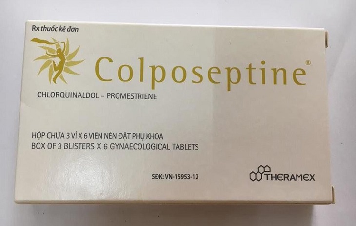 Thuốc đặt viêm cổ tử cung colposeptine