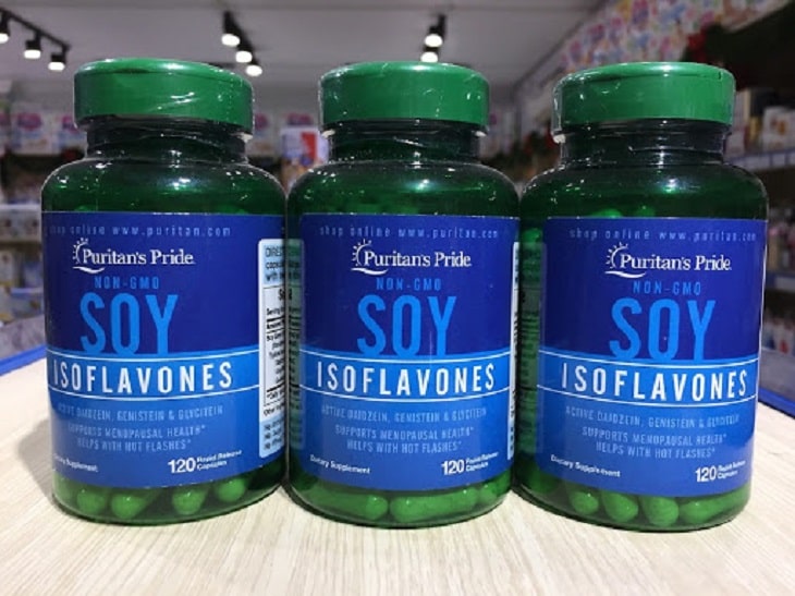 Thuốc nội tiết tố nữ của Mỹ Non Gmo Soy Isoflavones