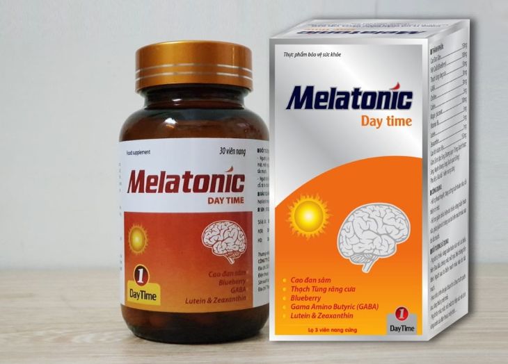 Viên thuốc ban ngày Melatonic không gây buồn ngủ