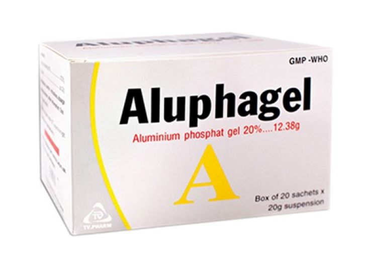 Thuốc chữa đau bao tử Aluphagel.