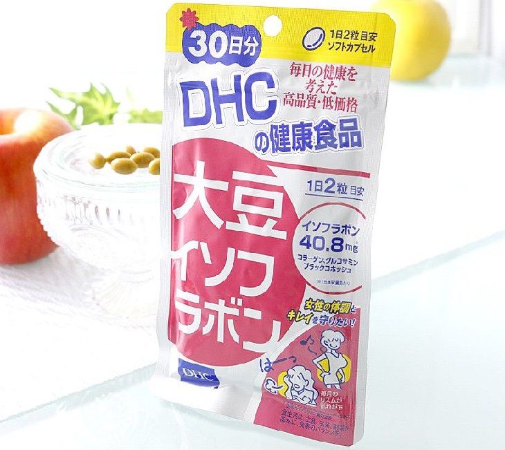 Viên uống DHC Nhật Bản được chiết xuất chính từ mầm đậu nành