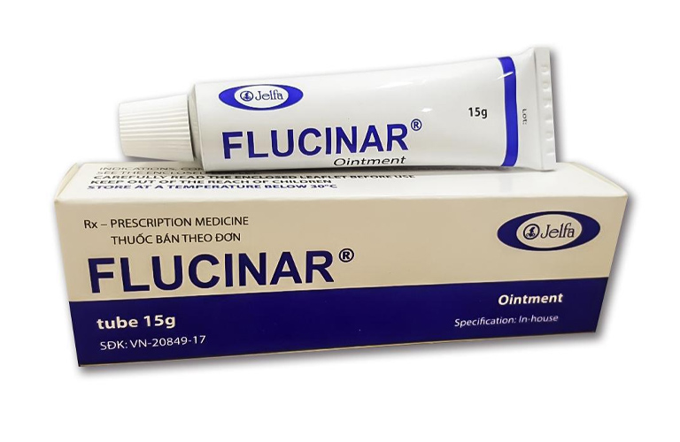 Flucinar là một dạng thuốc bôi Corticosteroid toàn thân trị mề đay phổ biến
