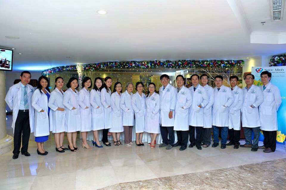 Đội ngũ bác sĩ tại phòng khám Đa khoa Ngọc Minh