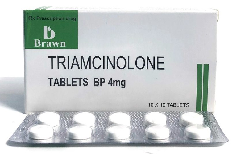 Triamcinolone có tác dụng chống dị ứng và ức chế miễn dịch
