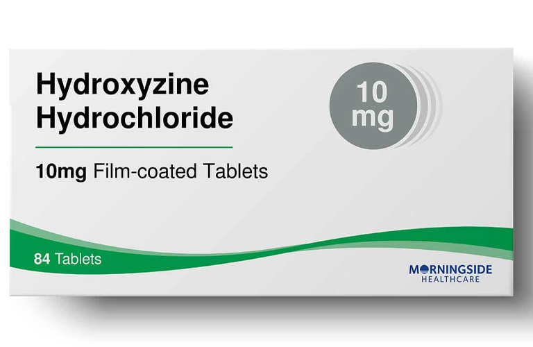 Hydroxyzine là thuốc kháng histamin giảm triệu chứng viêm da