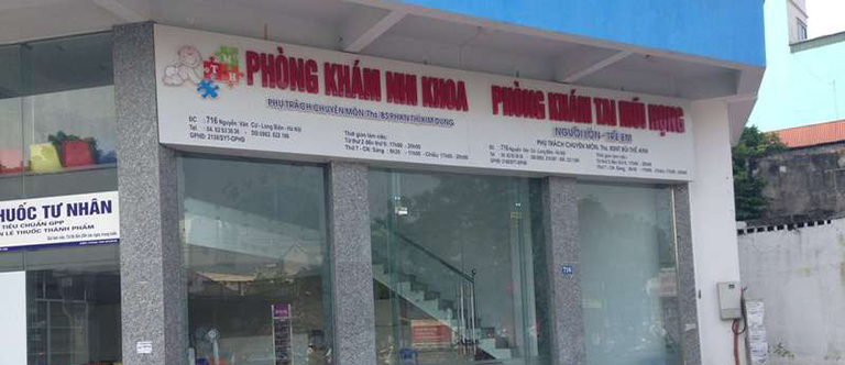 Phòng khám Nhi khoa Bác sĩ Phan Thị Kim Dung