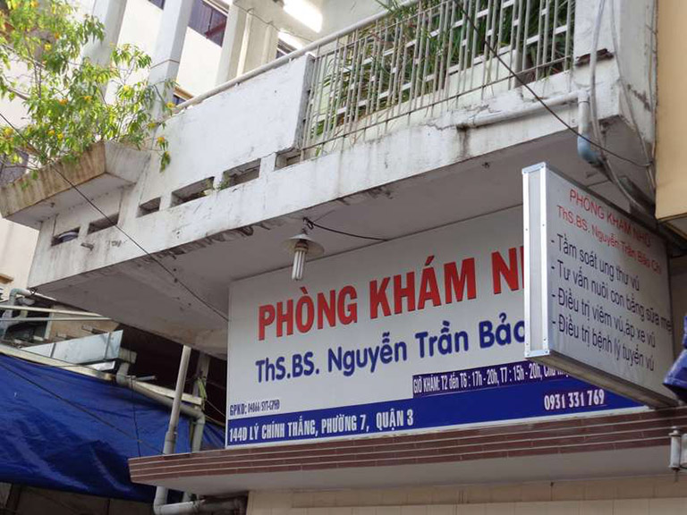 Phòng khám Nhũ - Bác sĩ Nguyễn Trần Bảo Chi
