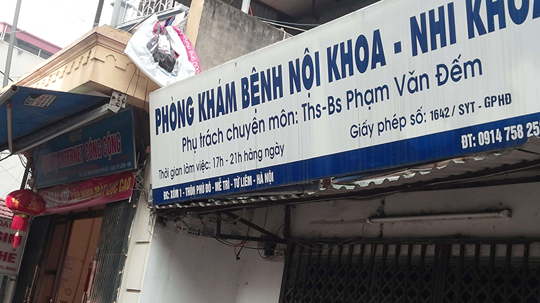 Phòng khám Nội khoa - Nhi khoa - Bác sĩ Phạm Văn Đếm